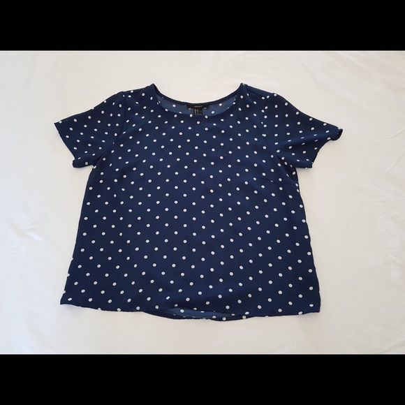 Polka Dot Forever 21 Shirt - Picture 2 of 2